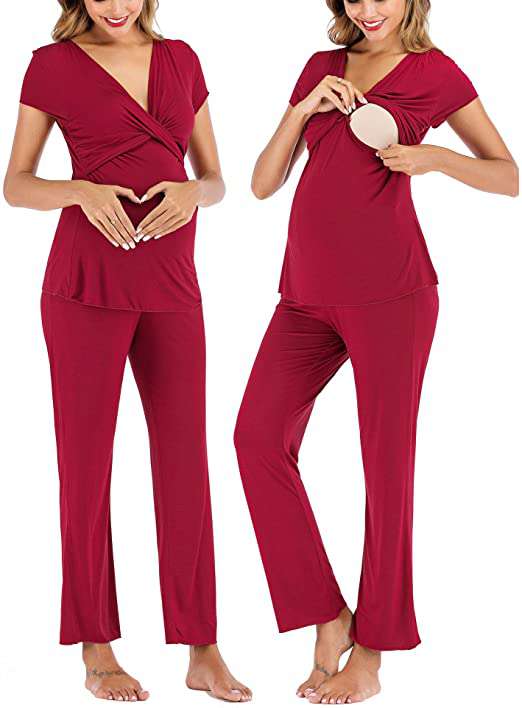 Fafami Nursing Pajamas Set Review